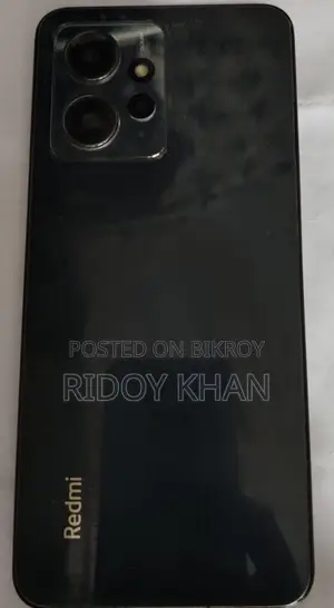 New Xiaomi Redmi Note 12 128 GB Black