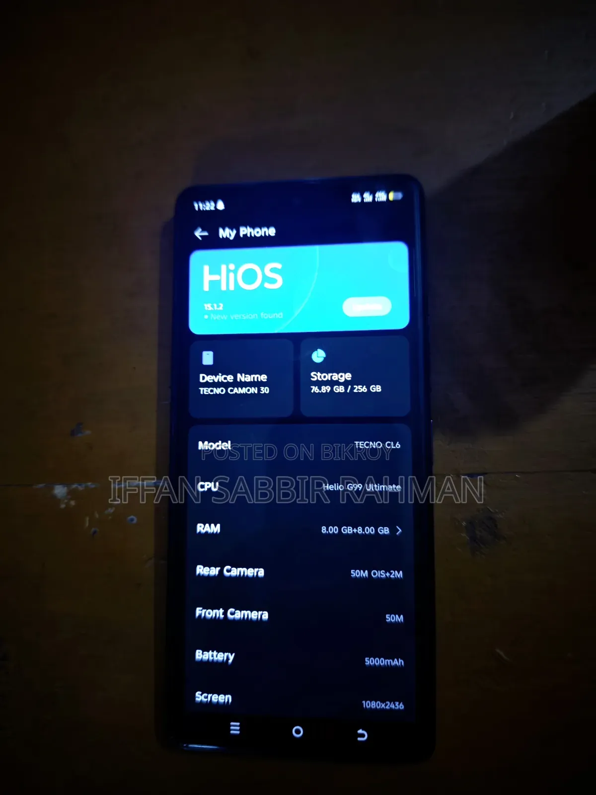 Tecno Camon 30 256 GB Black