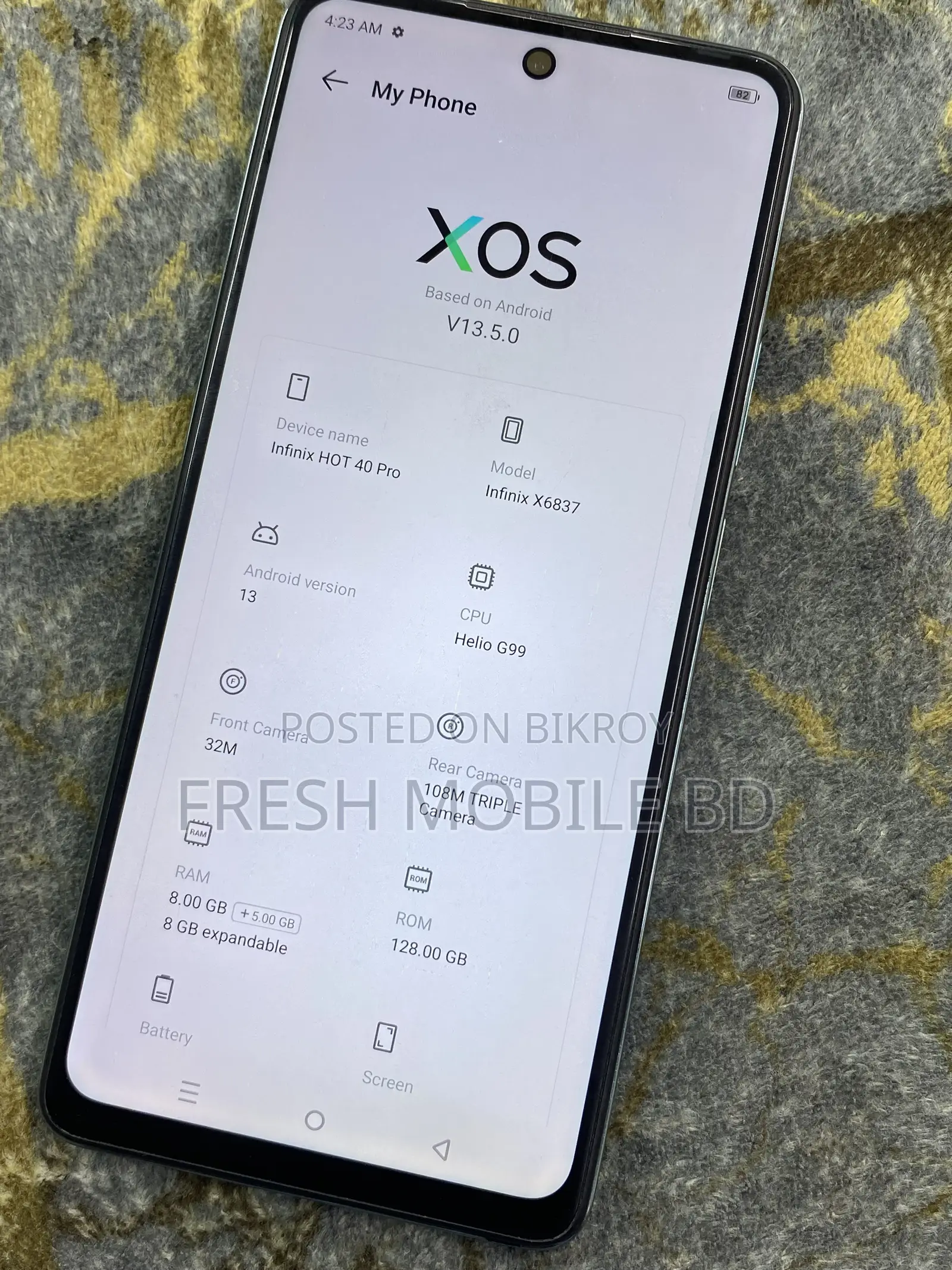 Infinix Hot 40 Pro 128 GB