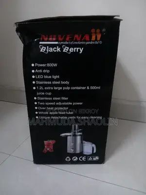 Novena NJ-177 800W Electric Juicer