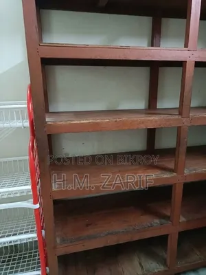 5-Tier Sturdy Wooden Kitchen Shelf / Rack for Sale