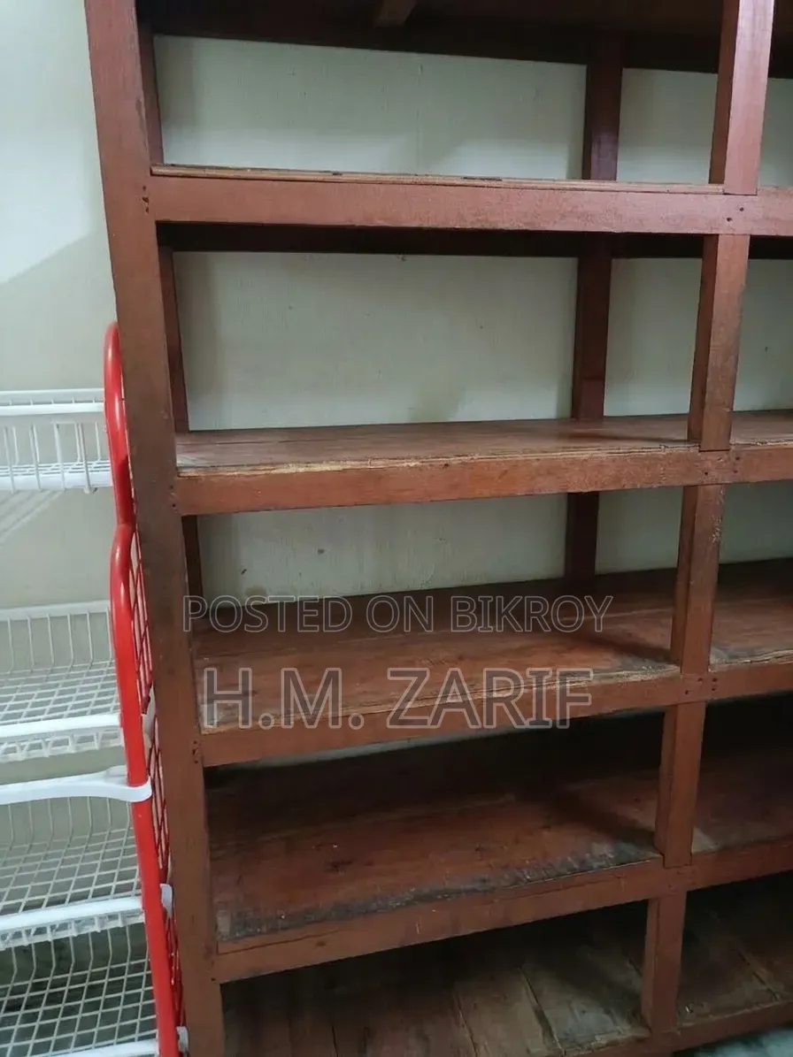 5-Tier Sturdy Wooden Kitchen Shelf / Rack for Sale