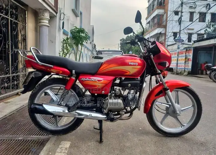 Hero Splendor Plus 2021 Red