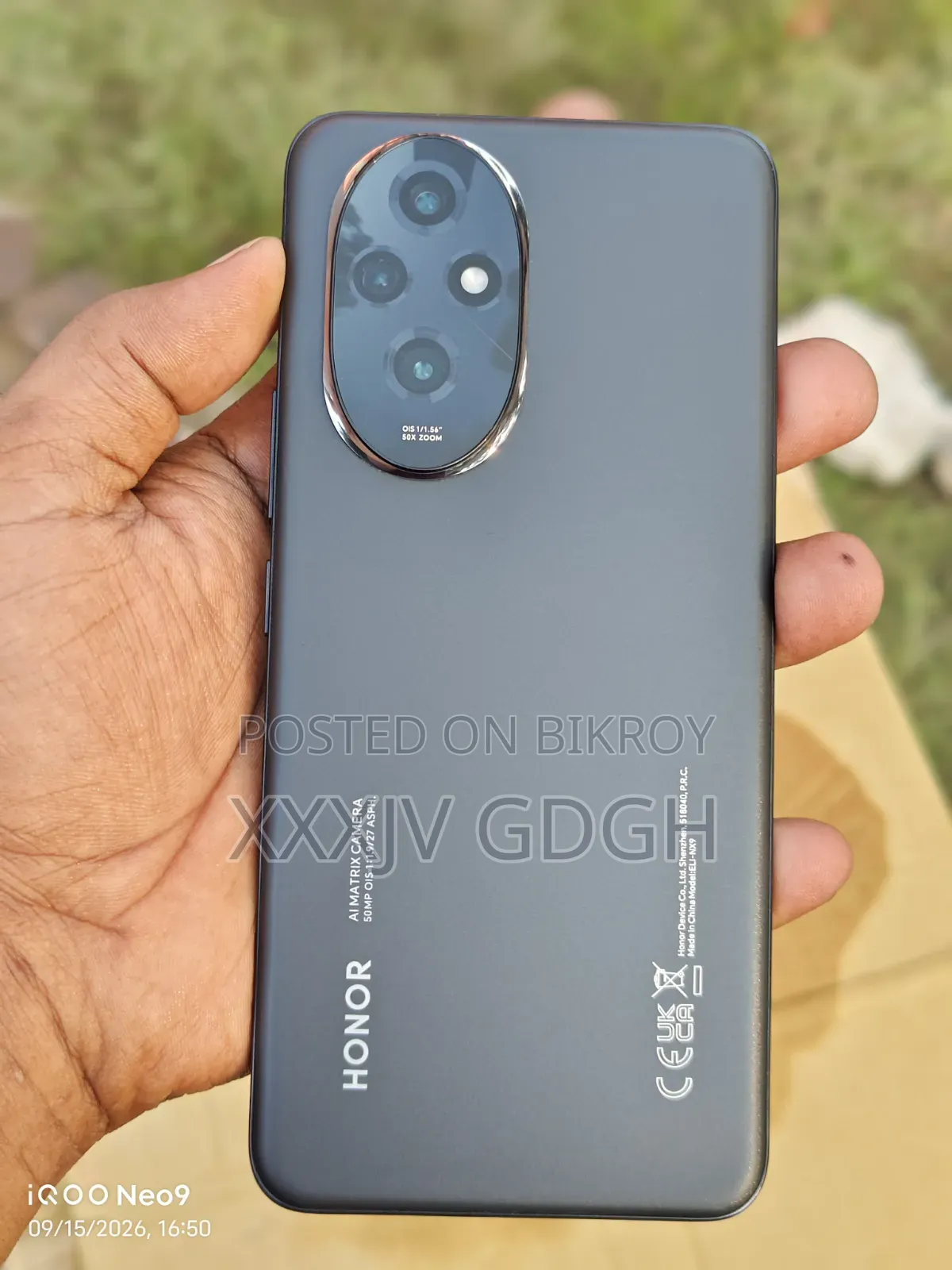 Honor 200 256 GB Black