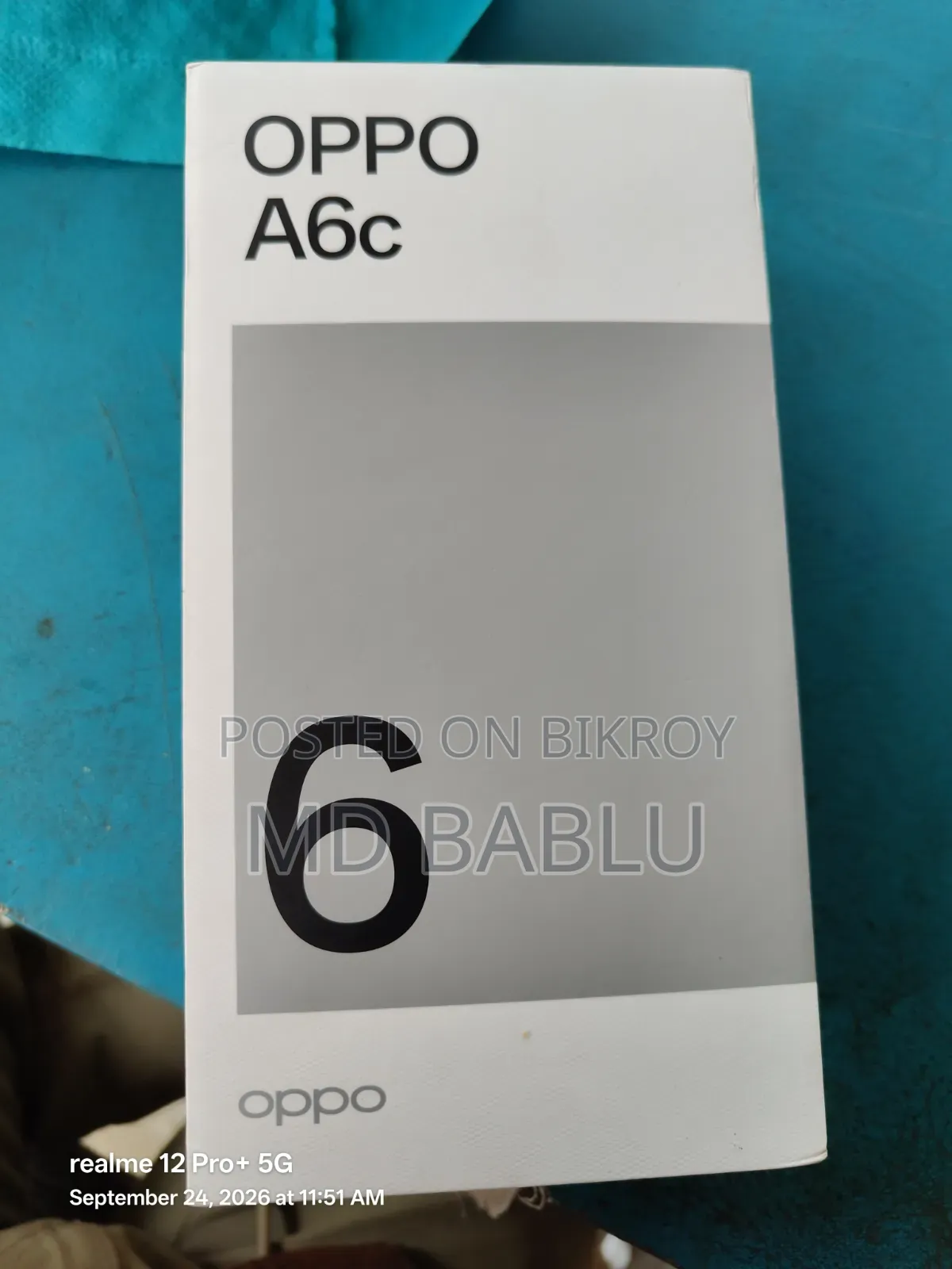 Oppo A6c 128 GB Black