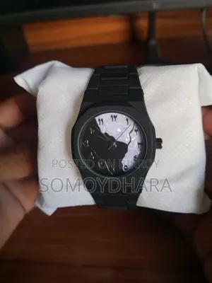 অ্যারাবিক ব্ল্যাক ডায়াল ওয়াচ