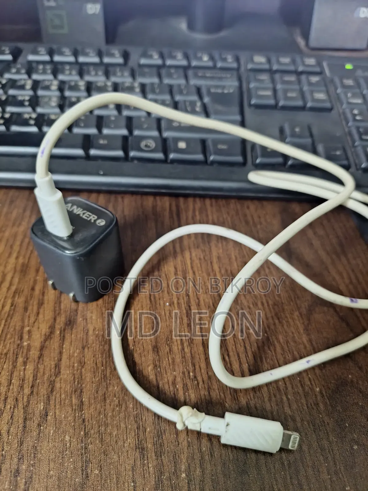 iPhone Charger Anker 20W + Cable C to C
