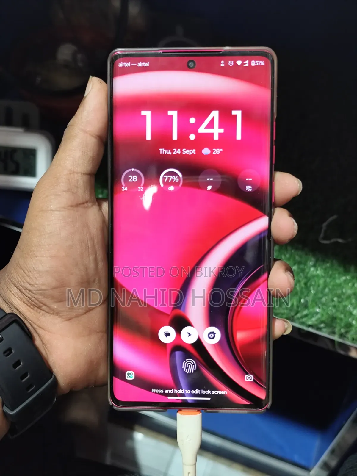 Motorola Edge 50 Fusion 128 GB Pink