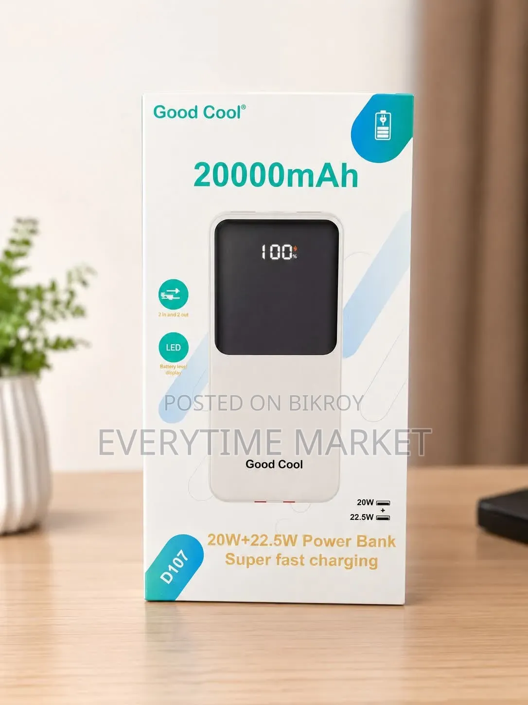 Good Cool D107 Power Bank 20000mah