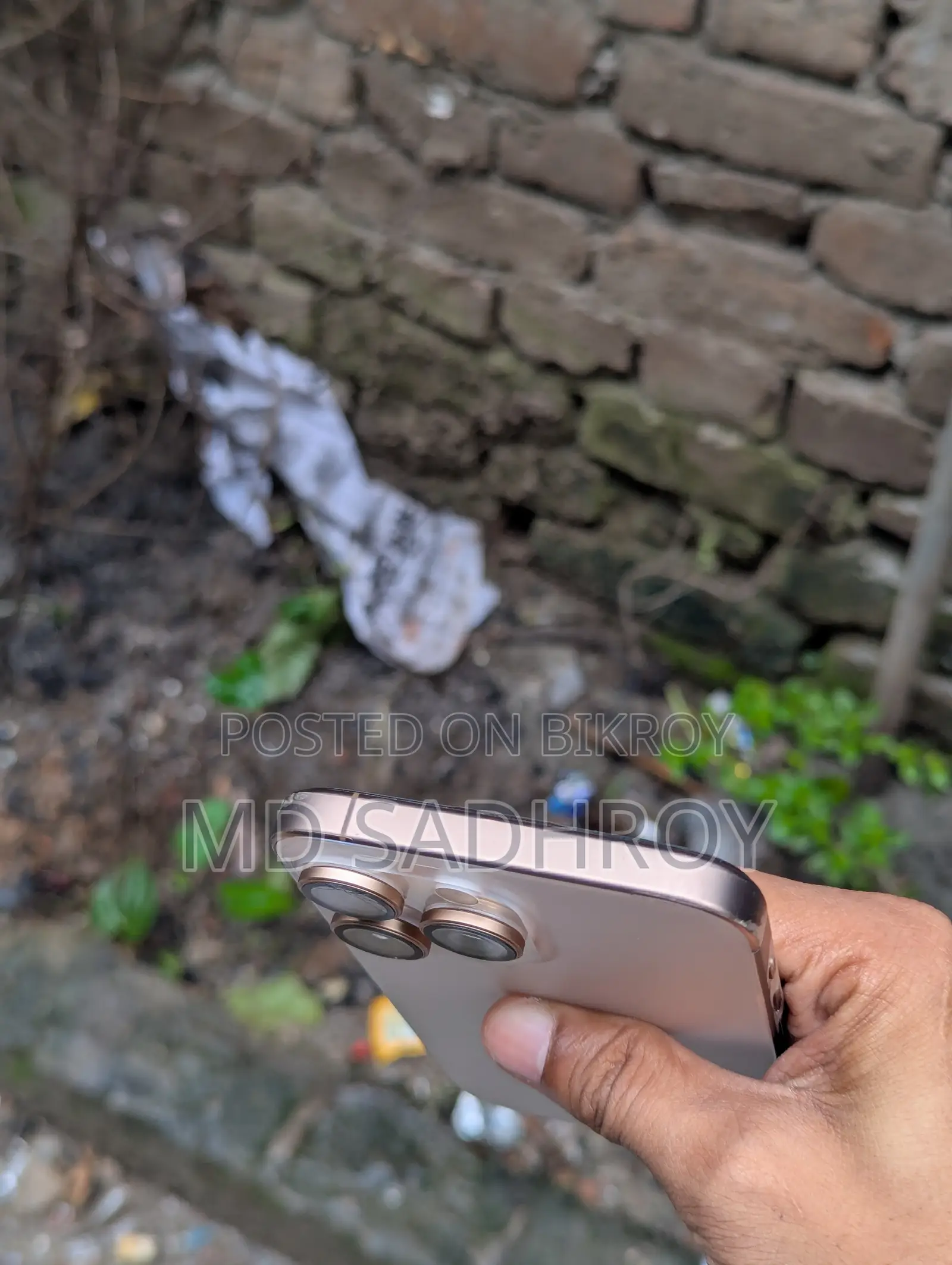 অ্যাপল আইফোন ১৬ প্রো ম্যাক্স ২৫৬ জিবি রোজ গোল্ড