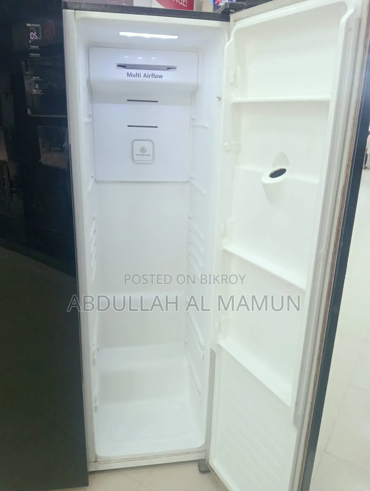 Eco+ 566 Liter Side by Side Glass Door