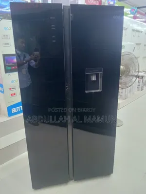 Eco+ 566 Liter Side by Side Glass Door