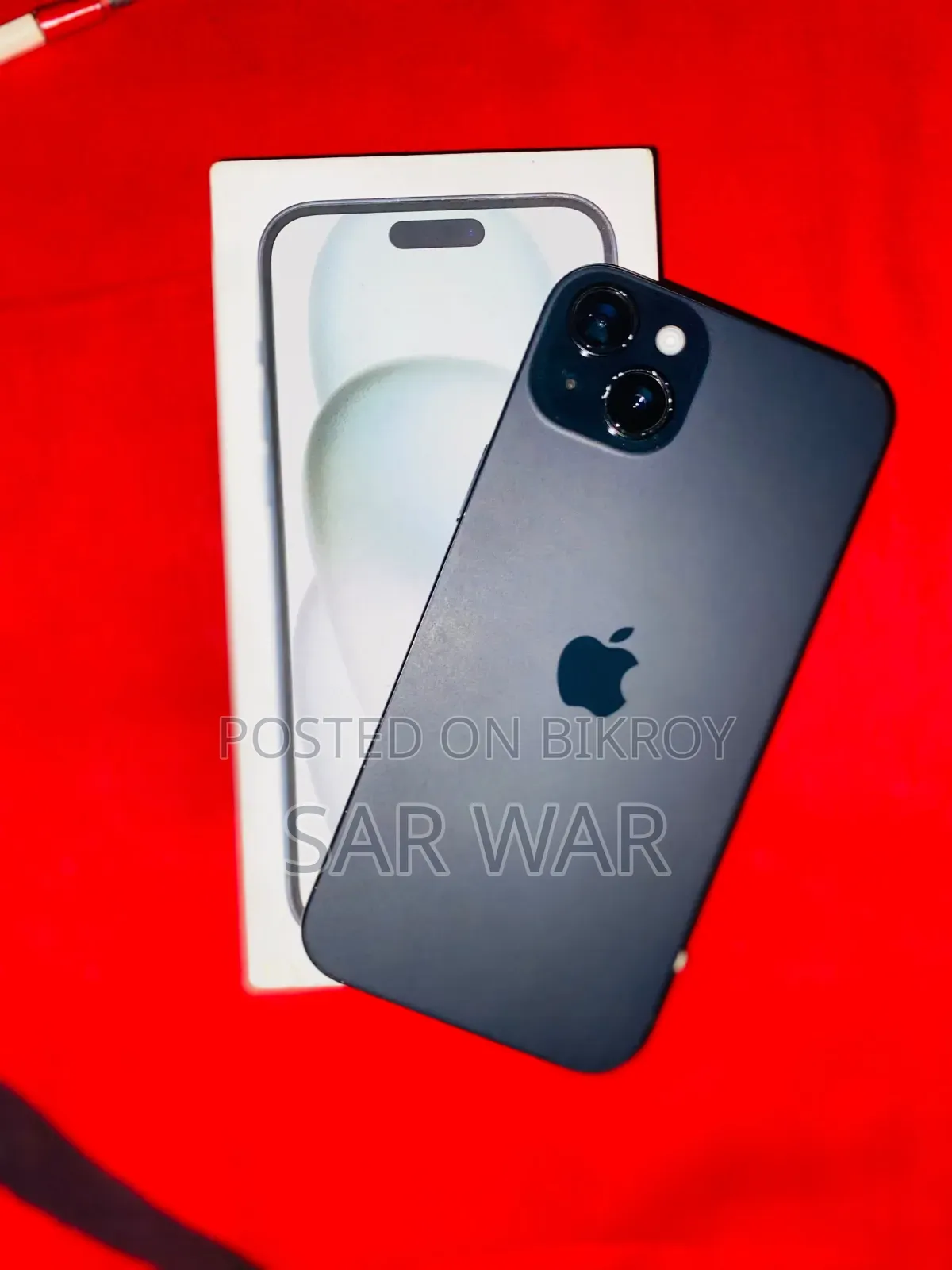 Apple iPhone 15 Plus 128 GB Black