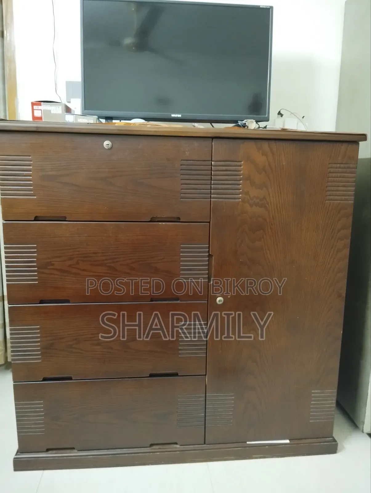 Wood Wardrobe