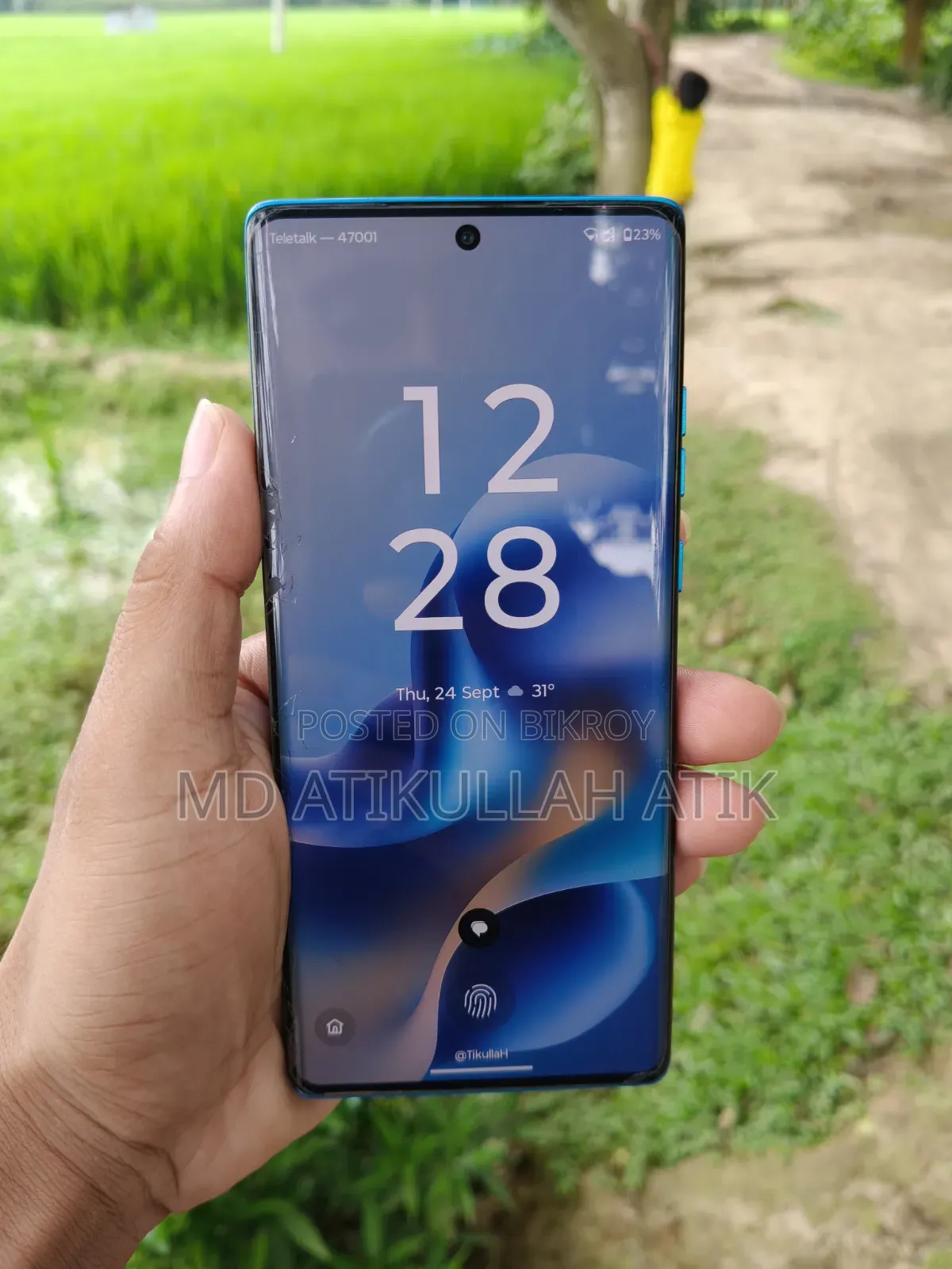 নতুন মোটোলোরো জি৯৬ ৫জি ২৫৬ জিবি নীল