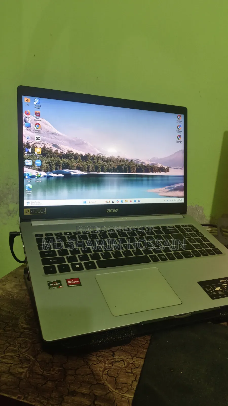 Laptop Acer Aspire 5 8GB AMD Ryzen 5 SSD 500GB