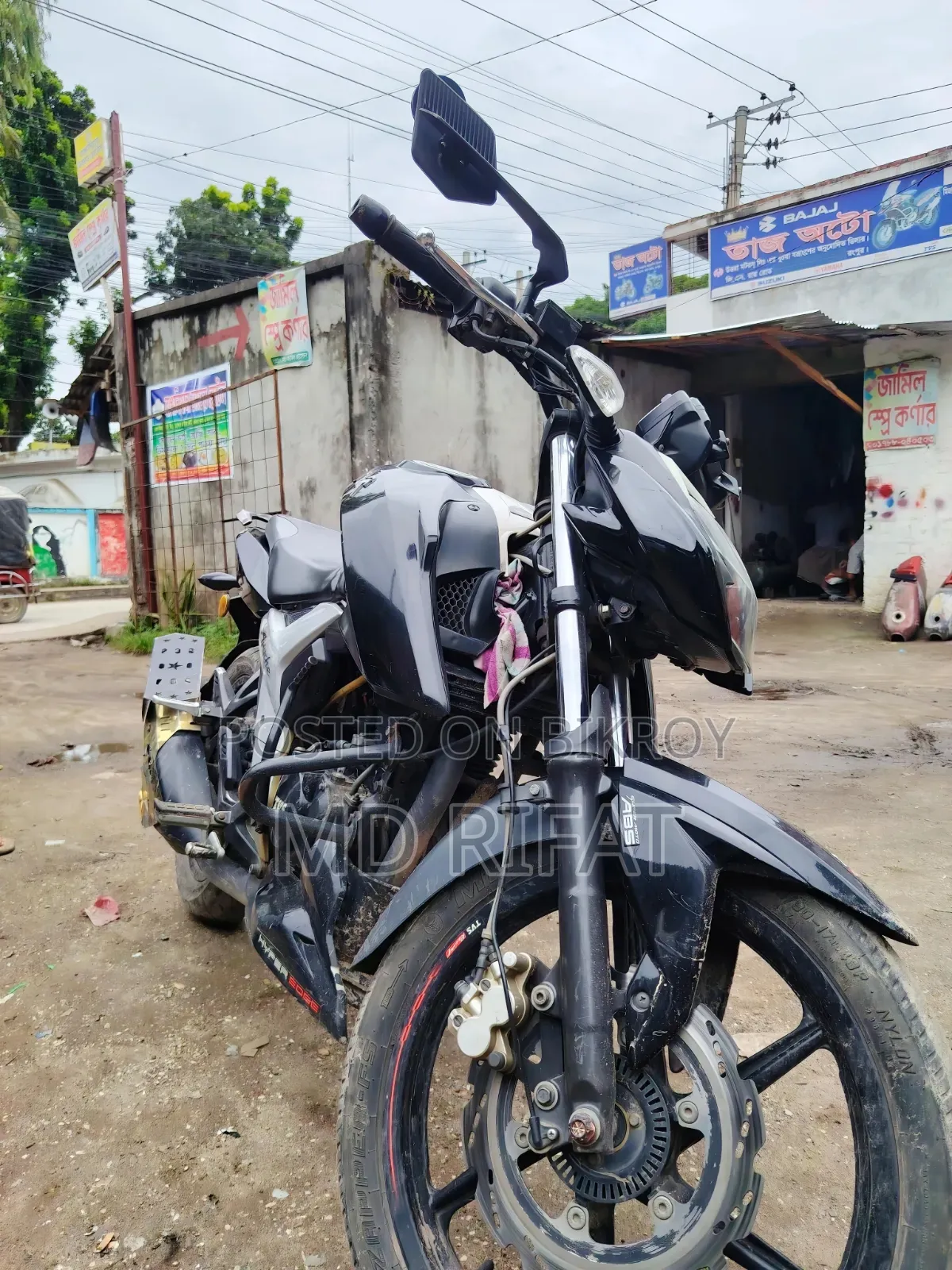 TVS Apache 160 4V 2021 Black