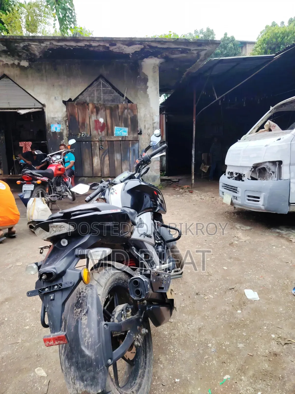 TVS Apache 160 4V 2021 Black