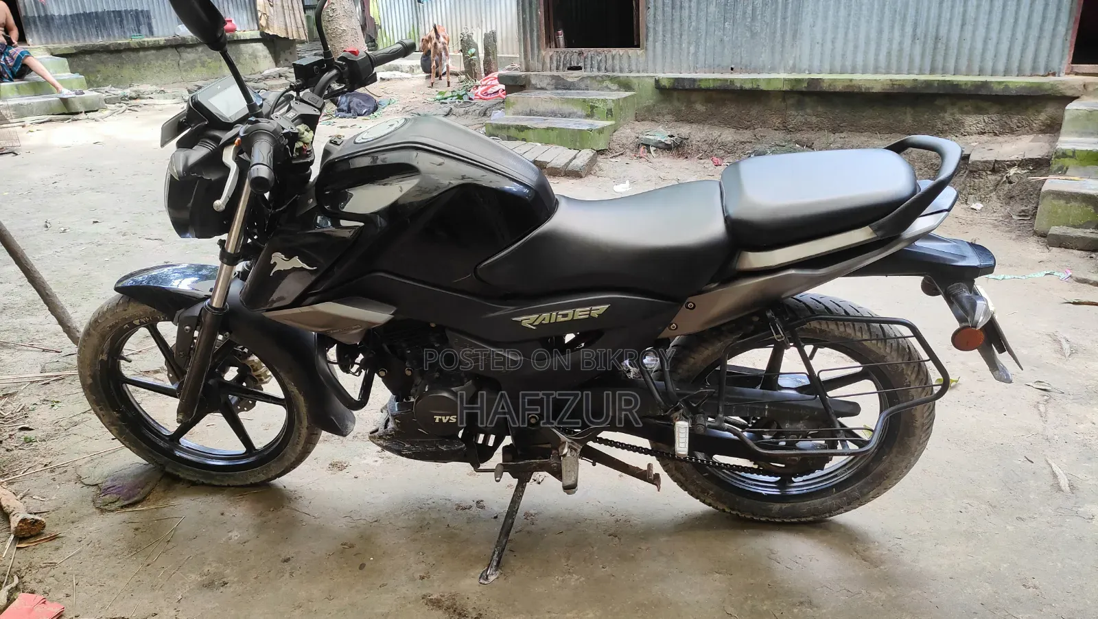TVS Raider 125 2023 Black