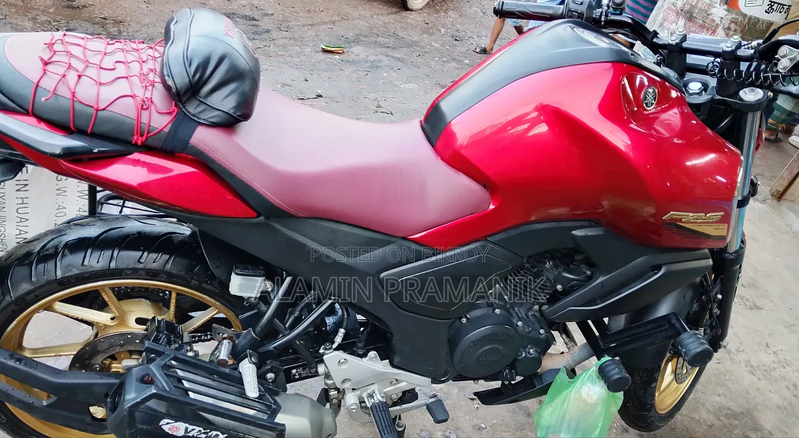 New Yamaha FZS V3 2024 Red