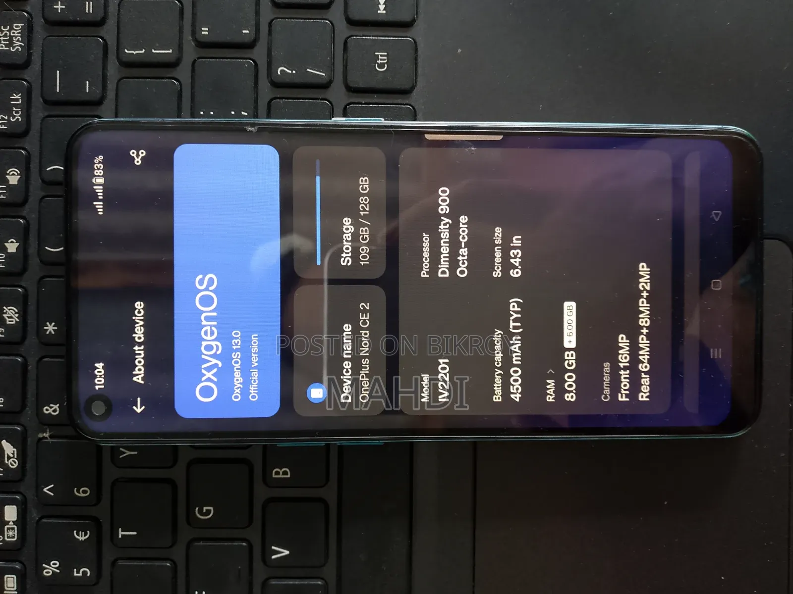 OnePlus Nord CE 2 5G 128 GB