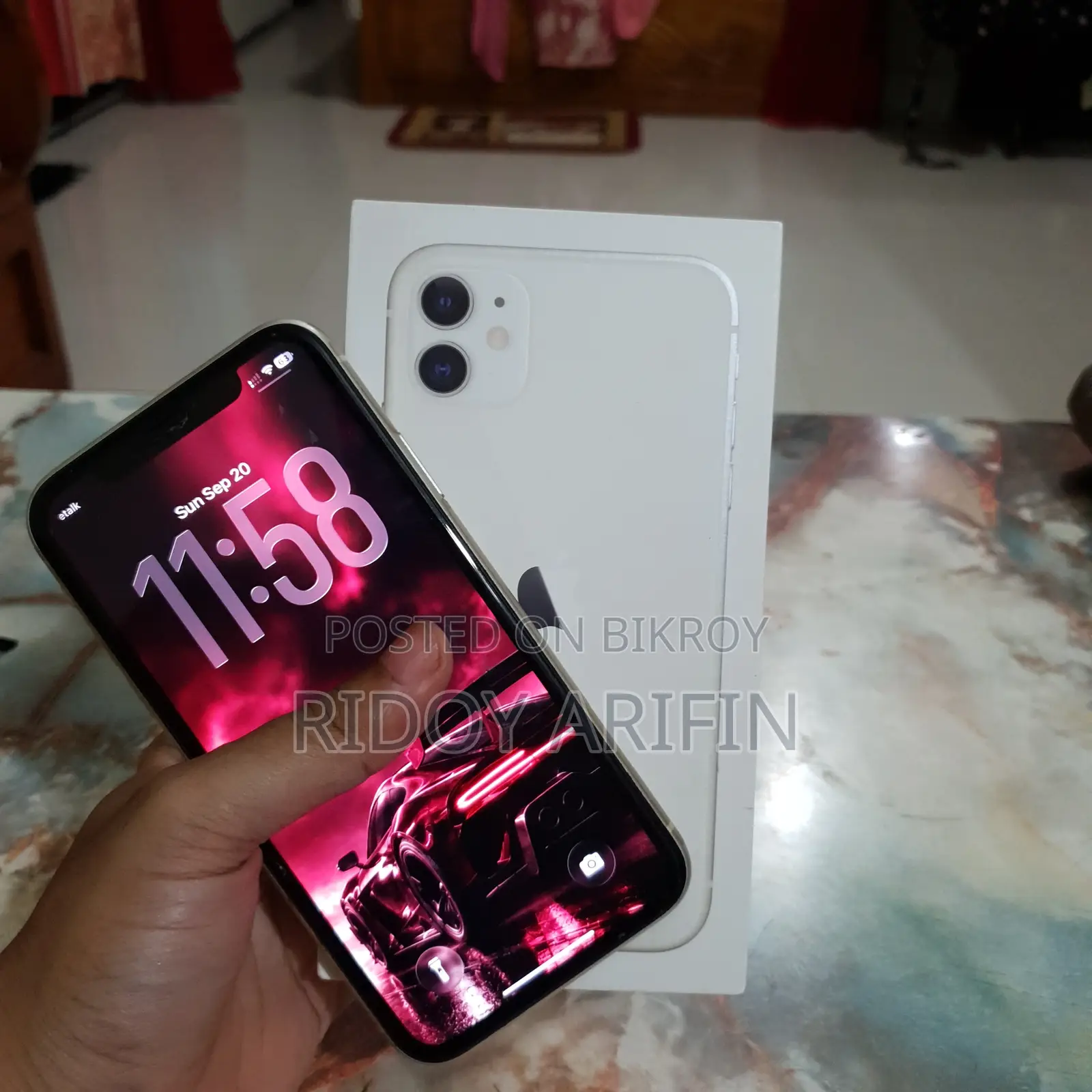 অ্যাপল আইফোন ১১ ১২৮ জিবি হোয়াইট