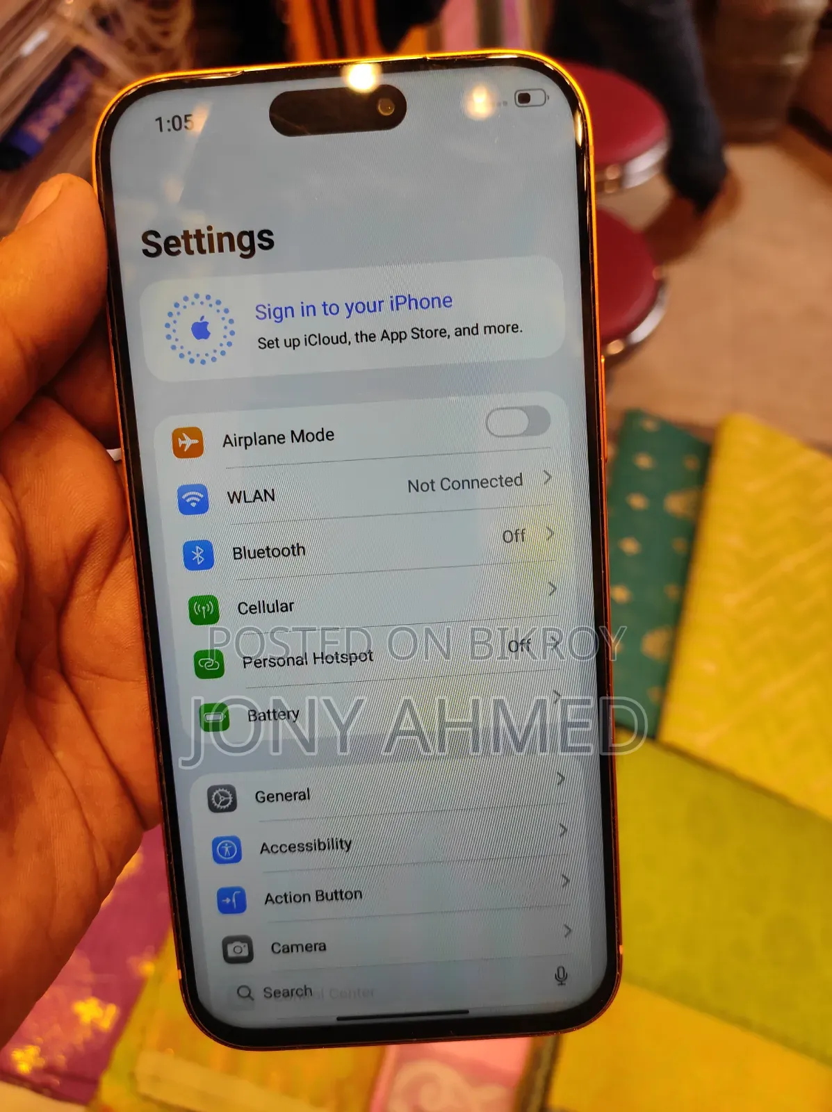 Apple iPhone 17 Pro Max 1 TB Orange
