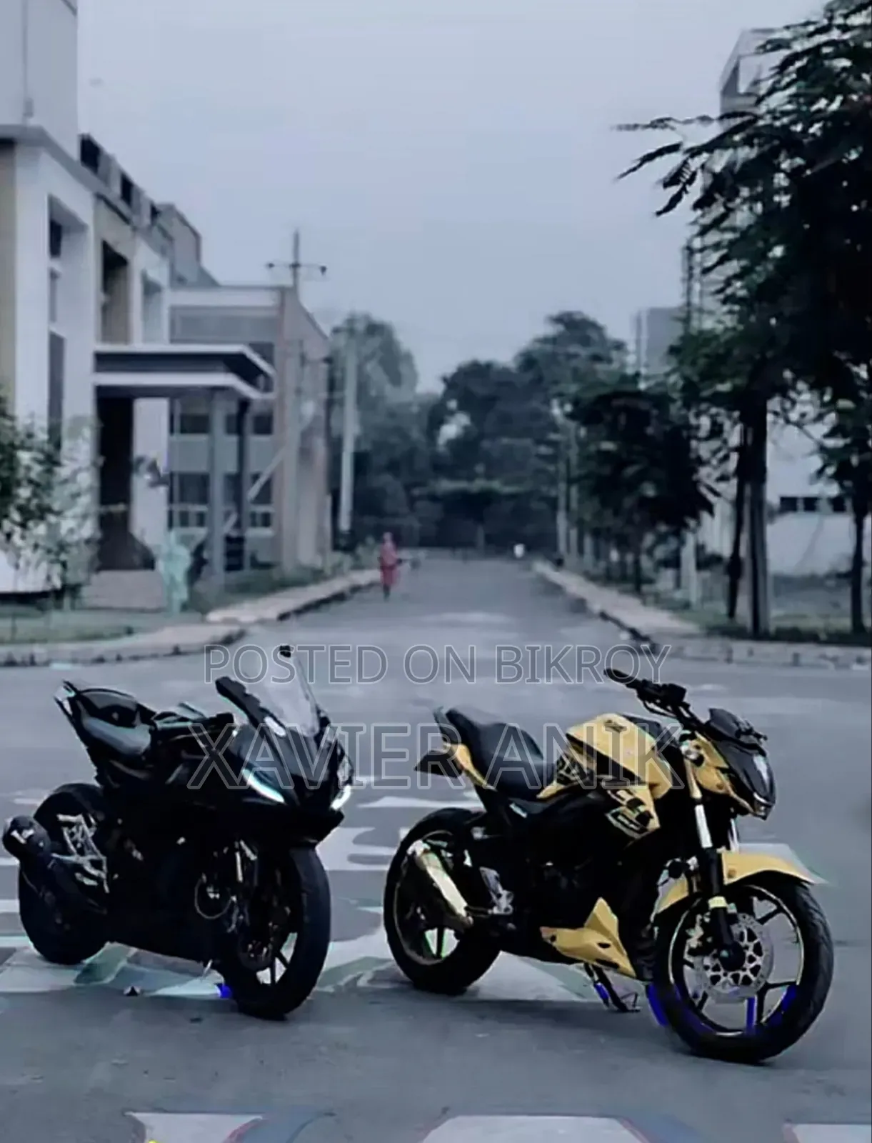 Suzuki Gixxer 2023 Yellow
