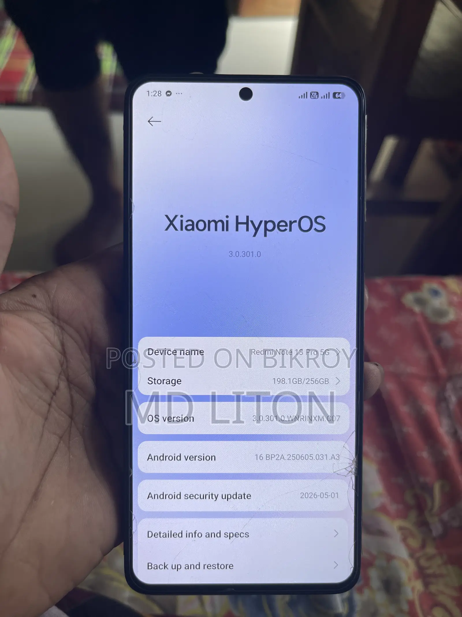 Xiaomi Redmi Note 13 256 GB Red