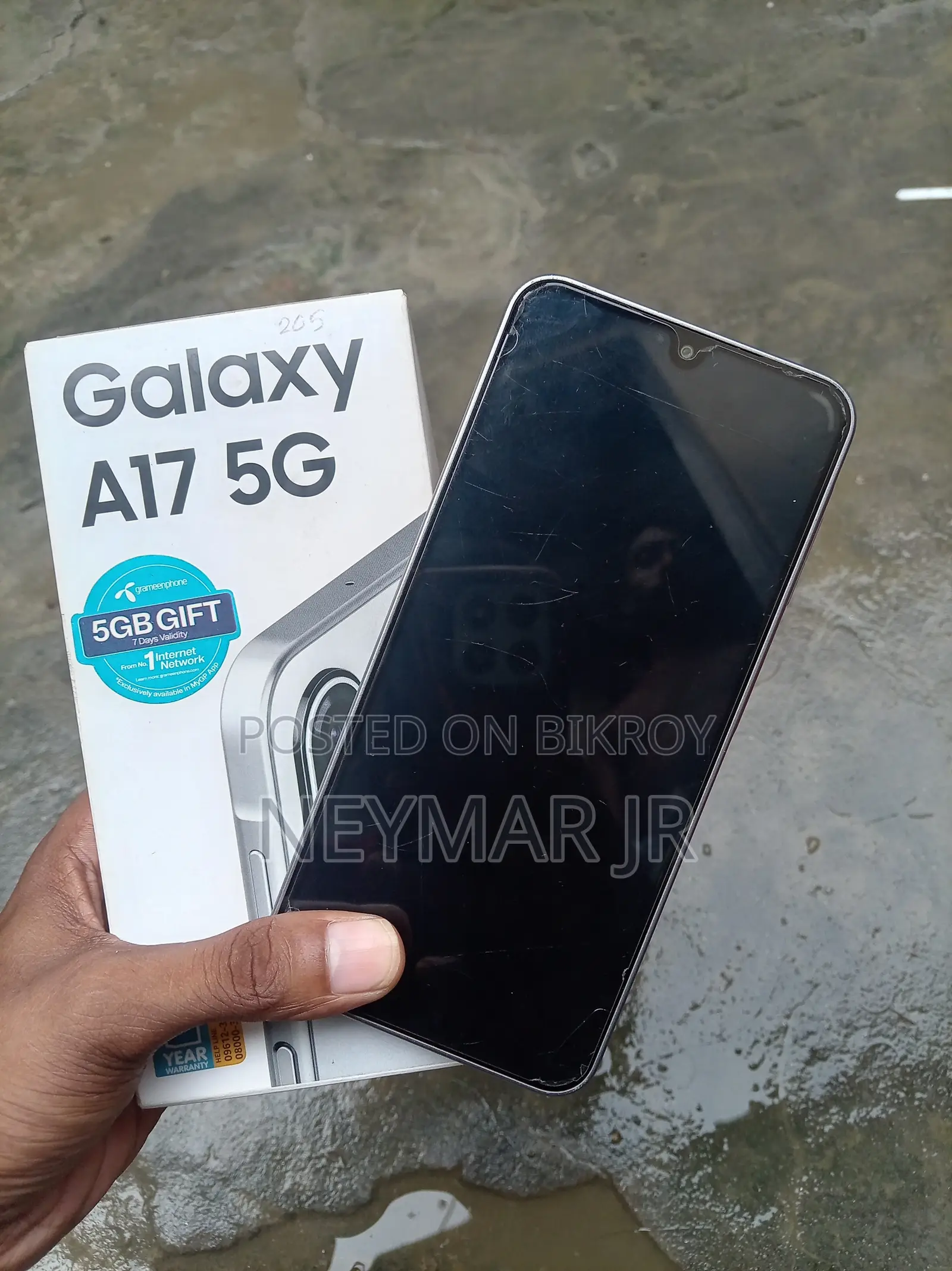 Samsung Galaxy A17 5G 256 GB Silver