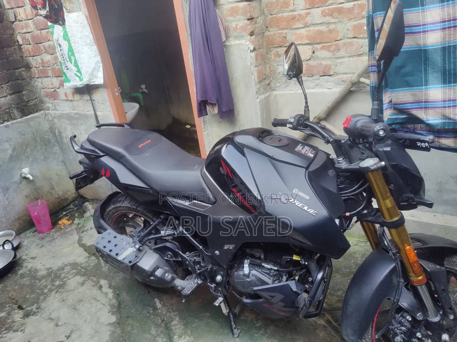 Hero Xtreme 160R 4V 2025 Black