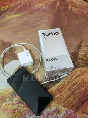 শাওমি রেডমি টার্বো ৪ ২৫৬ জিবি হোয়াইট