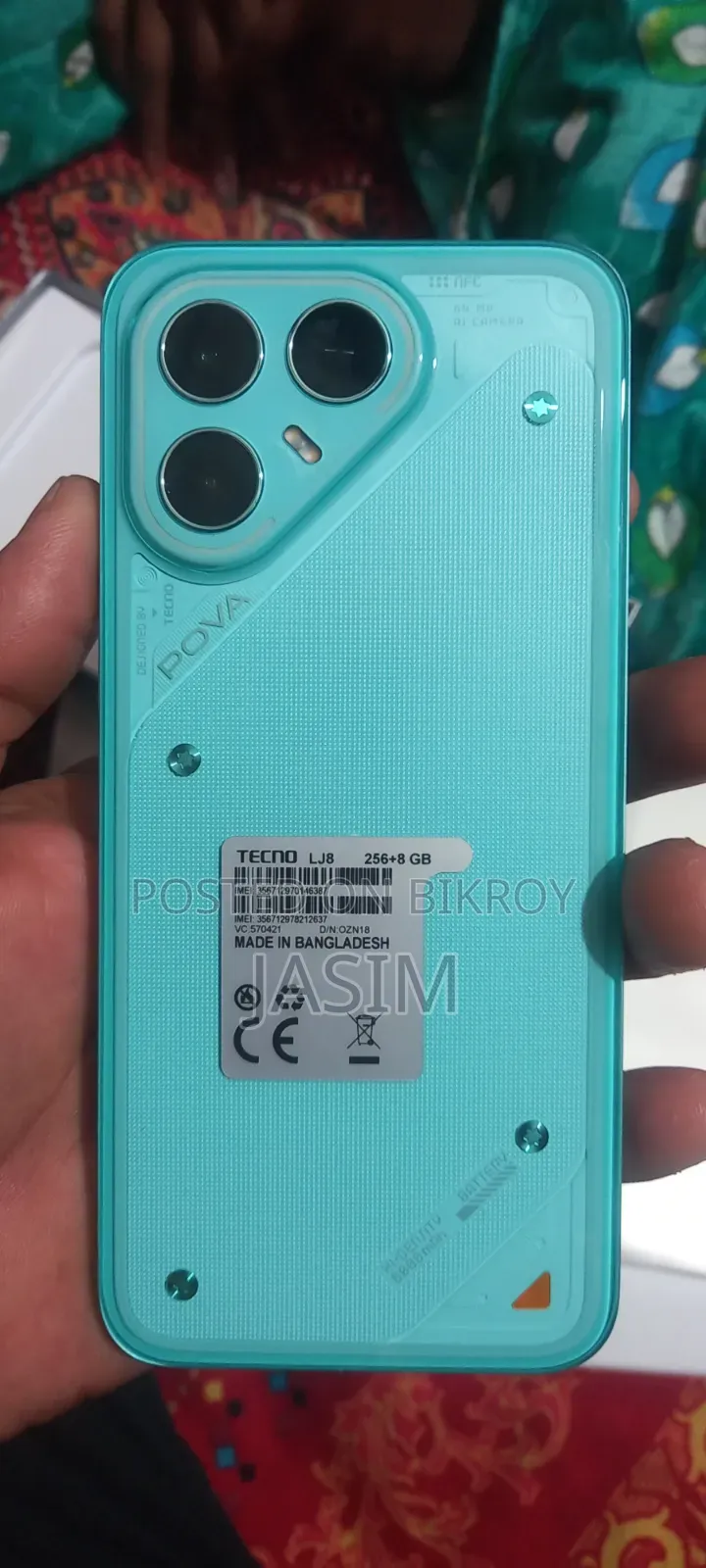 Tecno Pova 7 Pro 5G 256 GB Blue