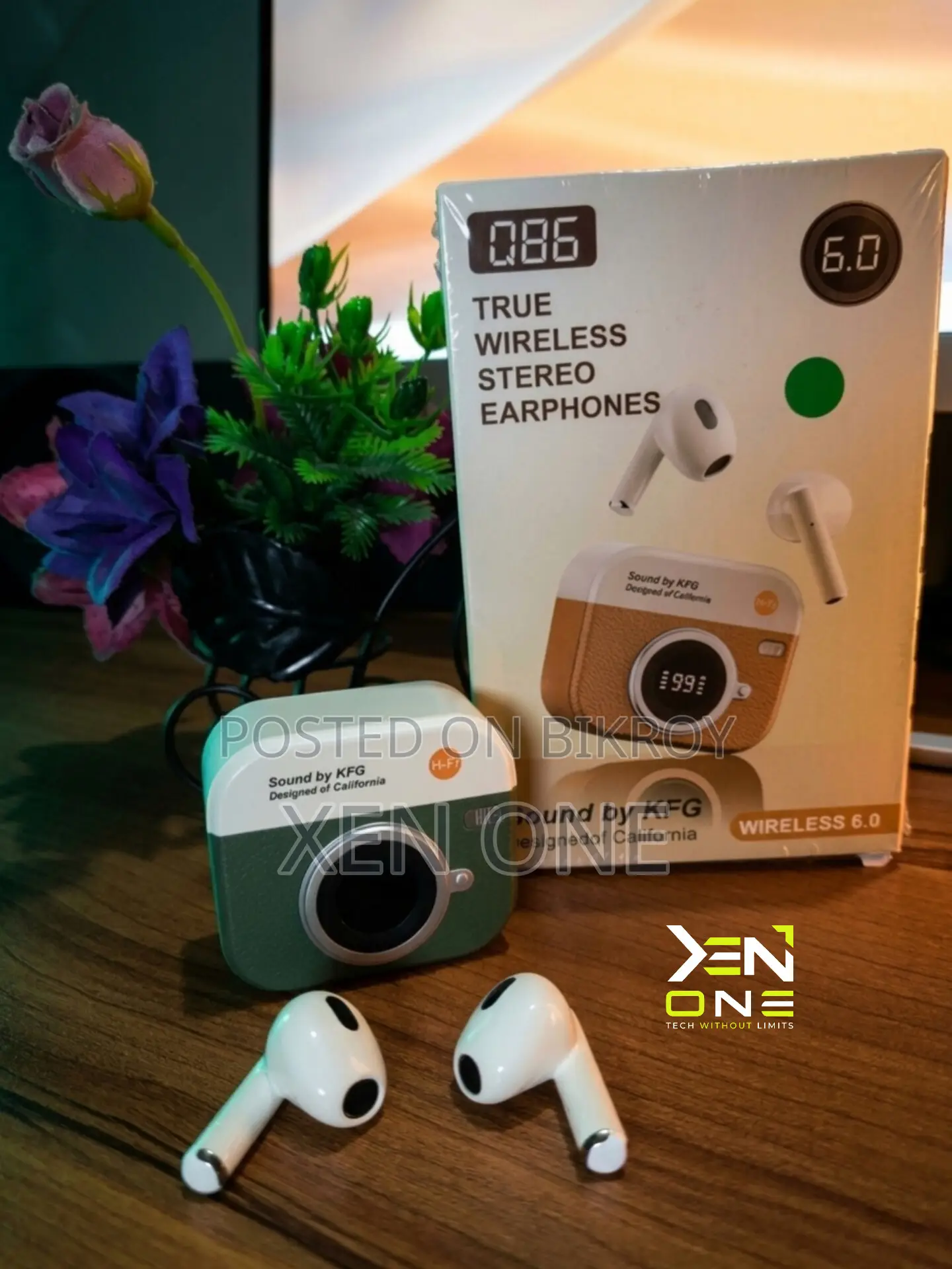 Q86 Retro Earbuds