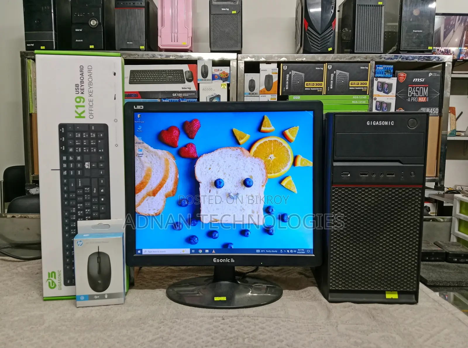 Desktop Computer 4GB Intel Core i3 HDD 500GB