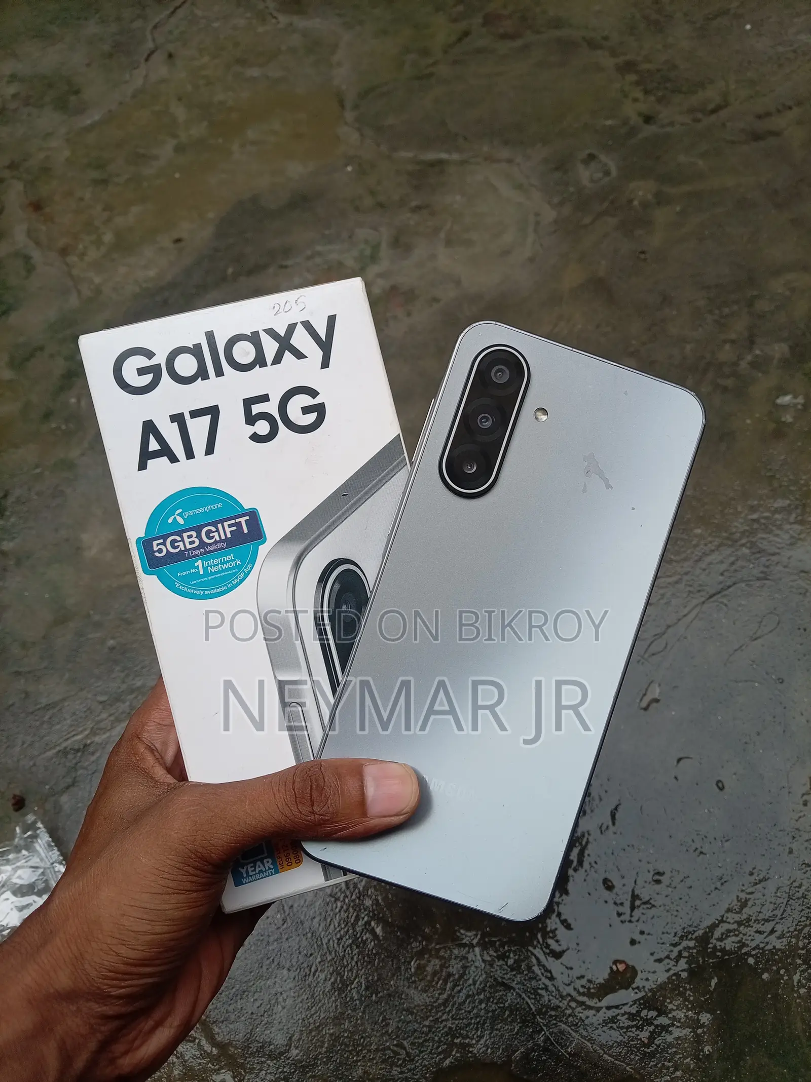 Samsung Galaxy A17 5G 256 GB Silver