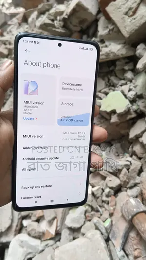 Xiaomi Redmi Note 10 Pro 128 GB Black