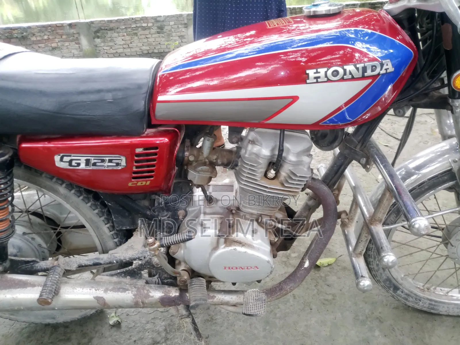 Honda XL 125 2015 Red