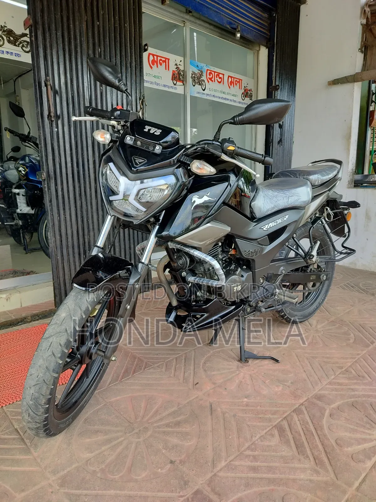 TVS Raider 125 2023 Black