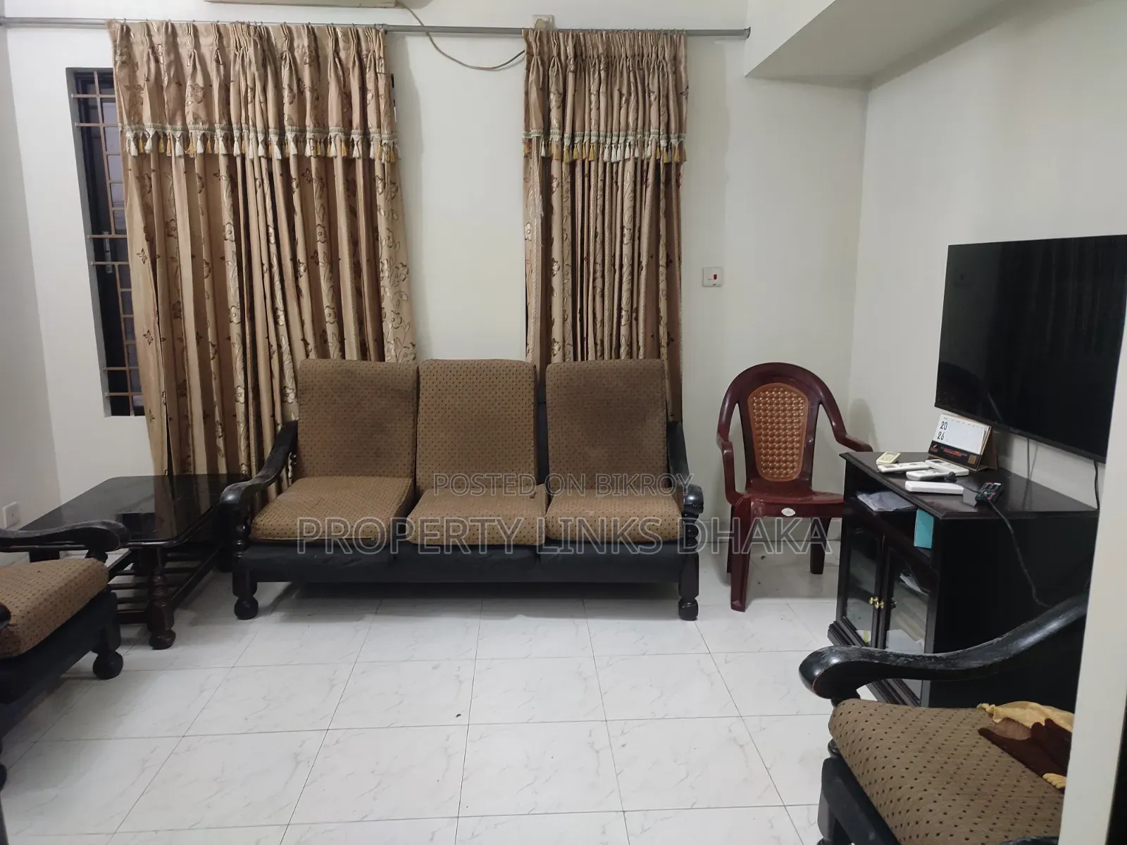 Furnished 3-Bedroom Apartment in Banani DOHS for rent