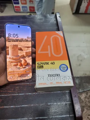 Tecno Spark 40 Pro 128 GB White