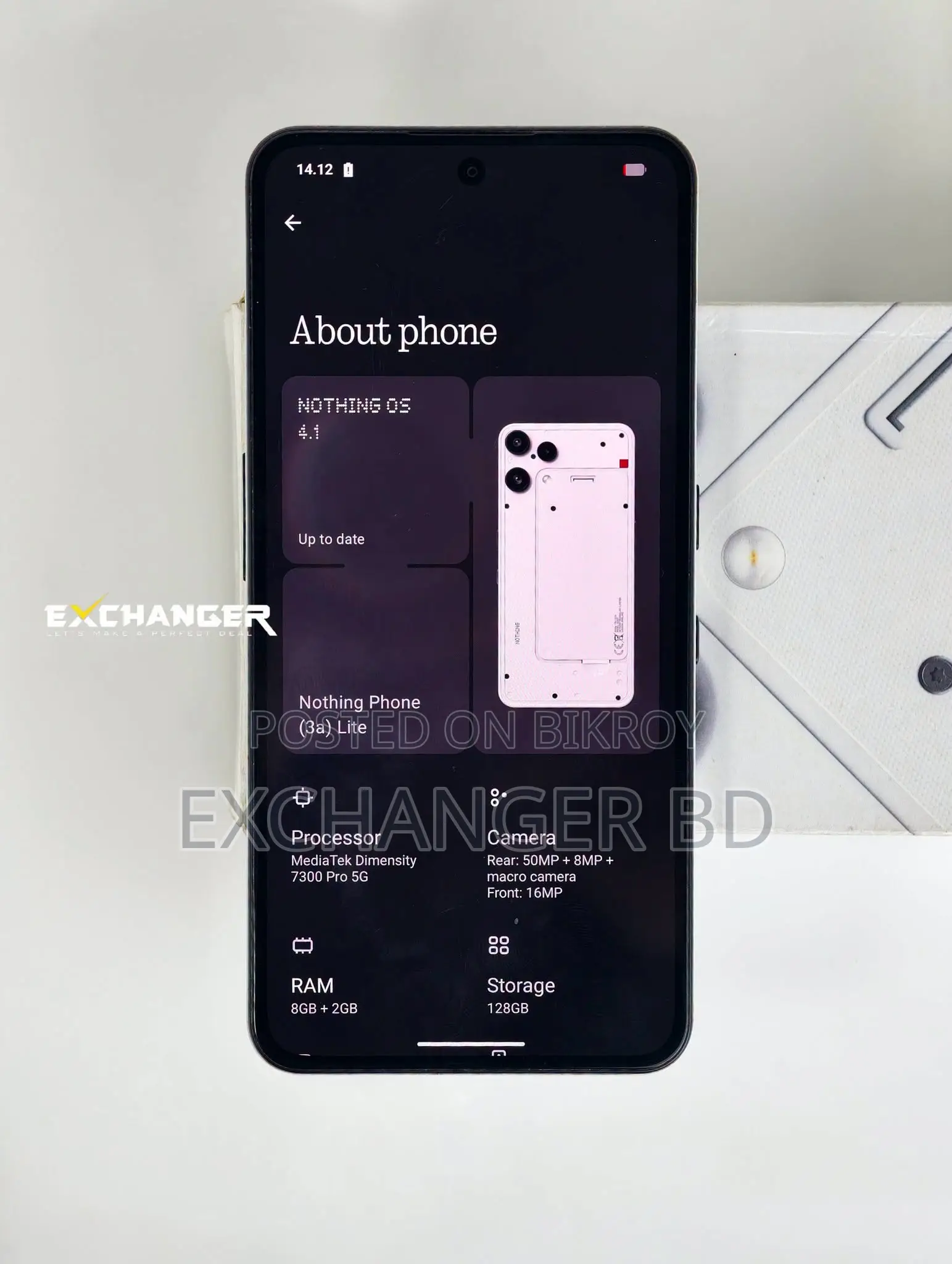 Nothing Phone 3a Lite 128 GB White