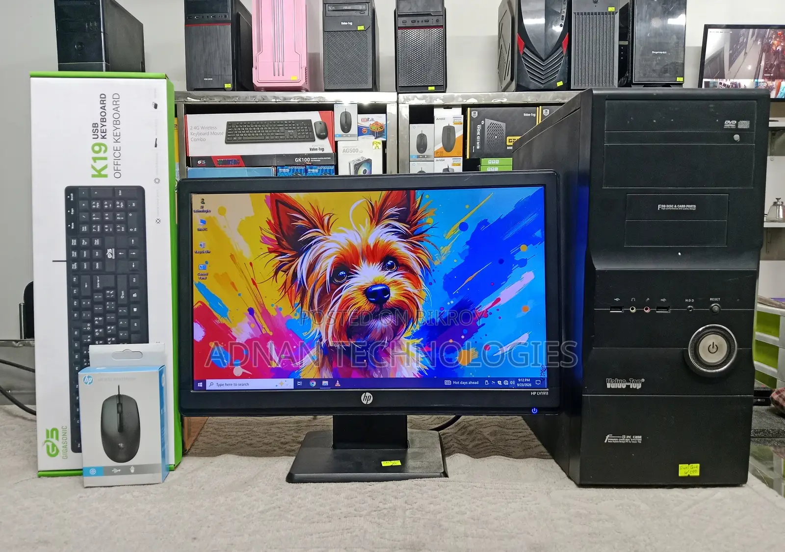 Desktop Computer 4GB Intel Core 2 Duo HDD 500GB