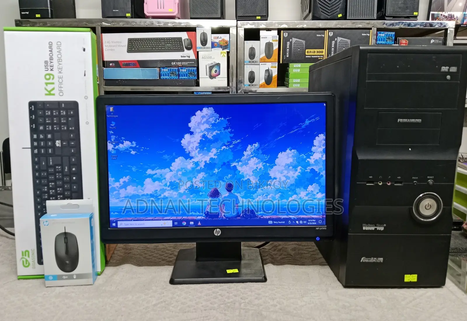 Desktop Computer 4GB Intel Core 2 Duo HDD 500GB