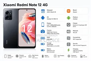 Xiaomi Redmi Note 12 128 GB Gray