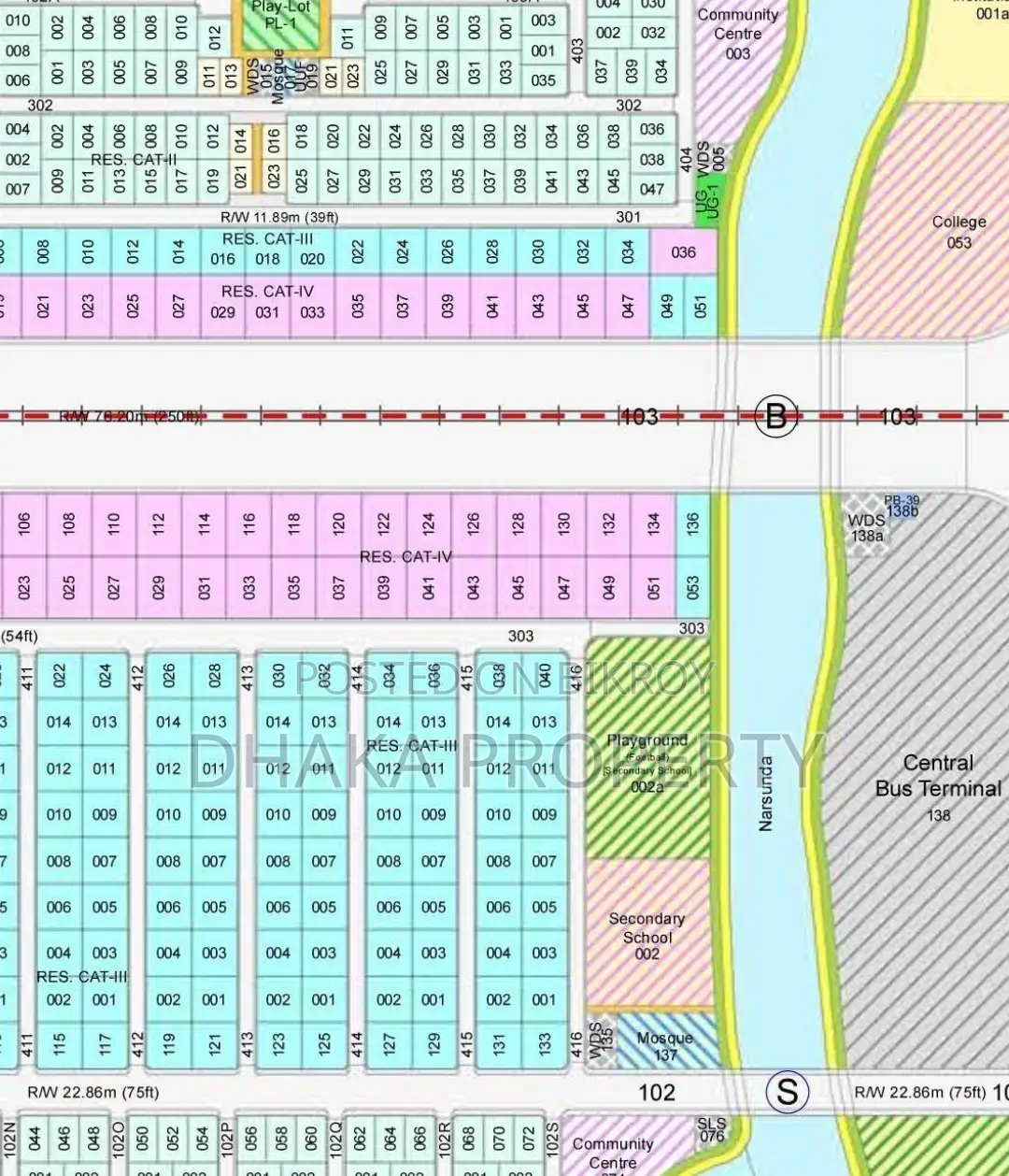 300ft Expressway 7.5 Katha East at Sector-2.