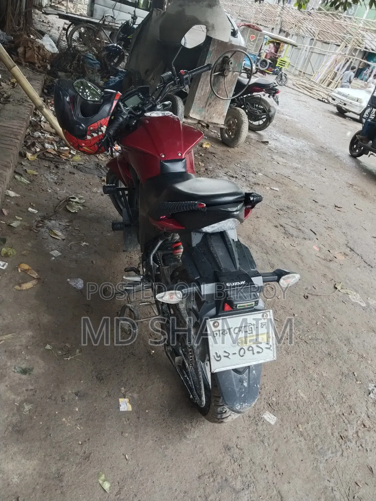 Suzuki Gixxer 2022 Red