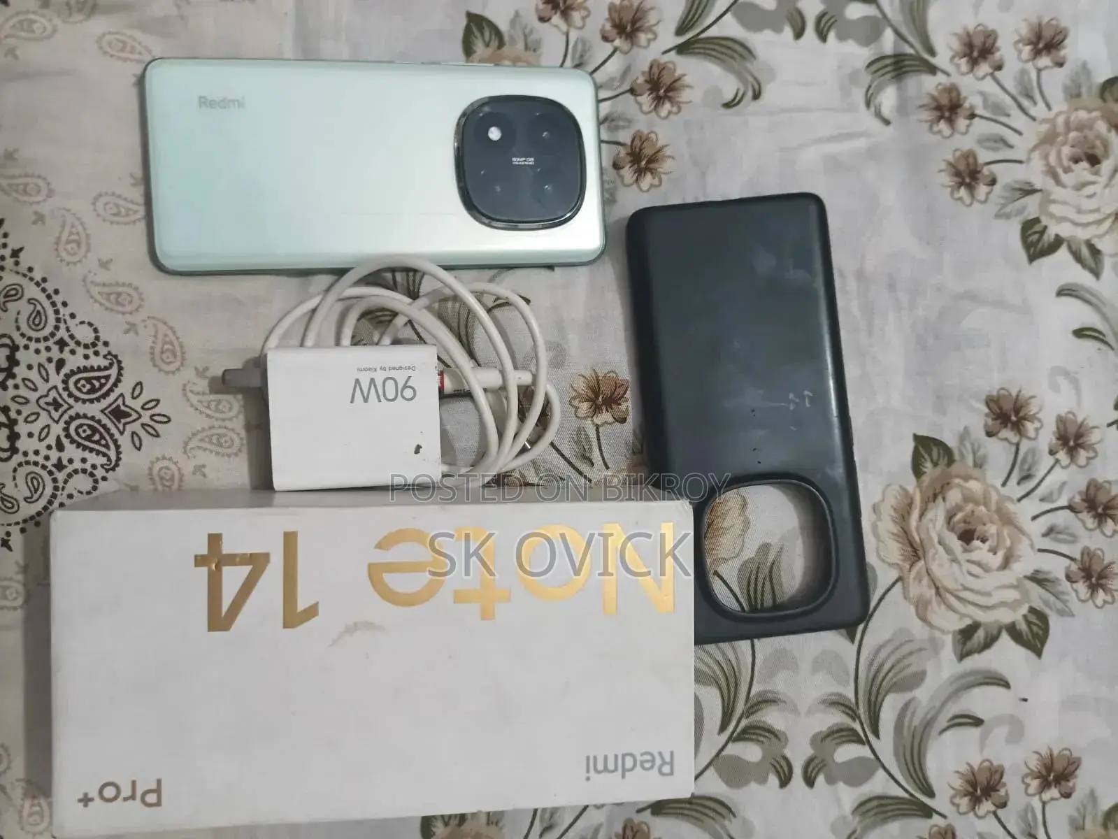 শাওমি রেডমি নোট ১৪ প্রো+ ২৫৬ জিবি নীল