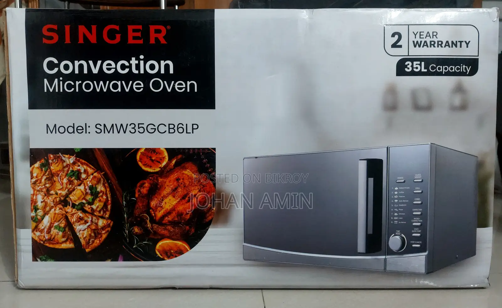 Singer Convection Microwave Oven