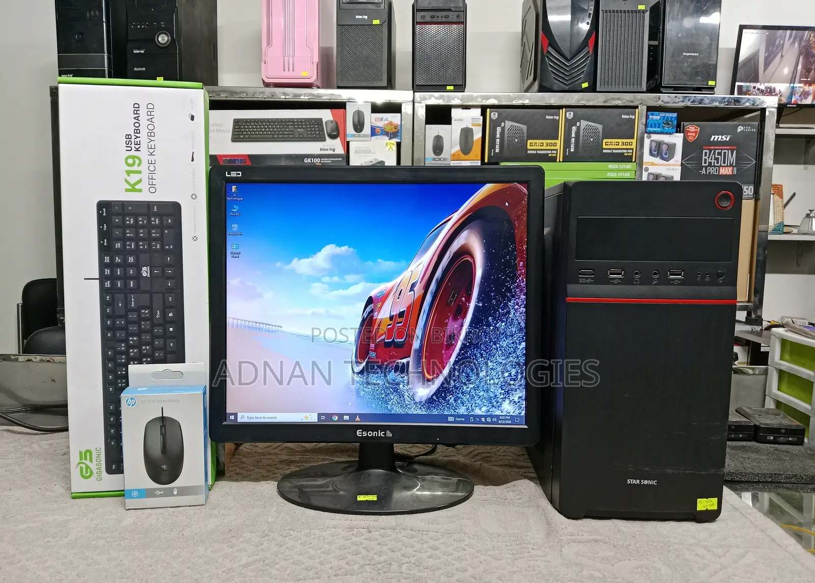 Desktop Computer 4GB Intel Core i3 HDD 500GB